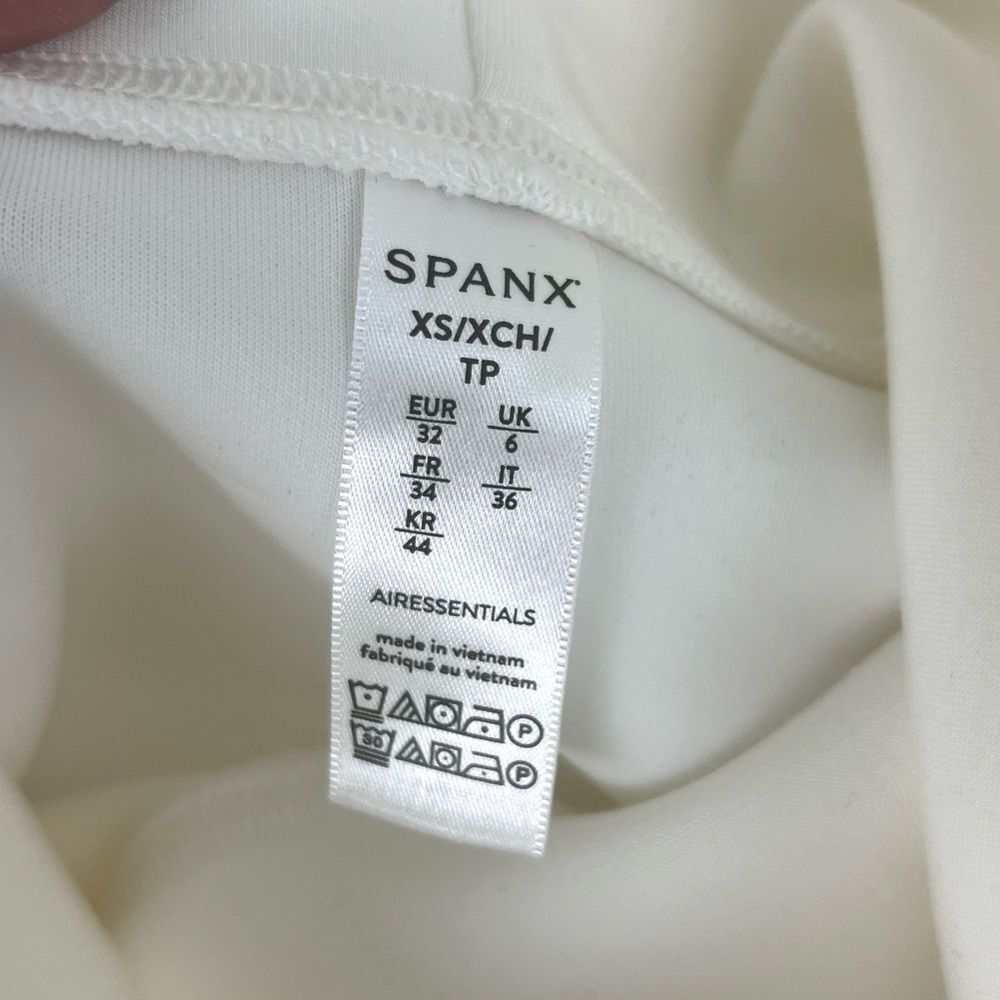 SPANX White Cowl Neck Tunic Sweater - Picture 10 of 15